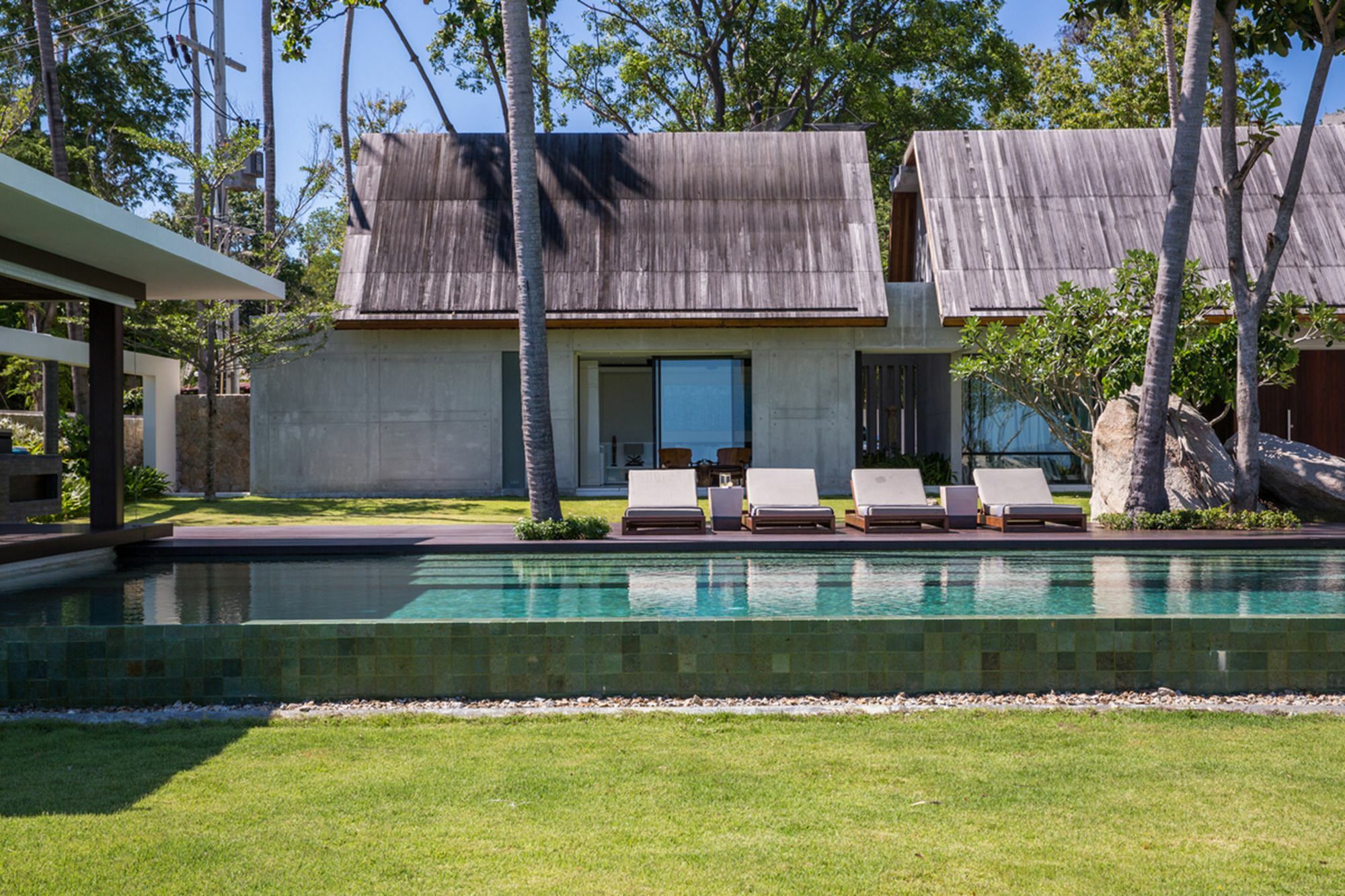 Fashionable Villa Malabar Beachfront 5 Bedrooms Plus 2 Kid'S Bedrooms Laem Sor Extérieur photo